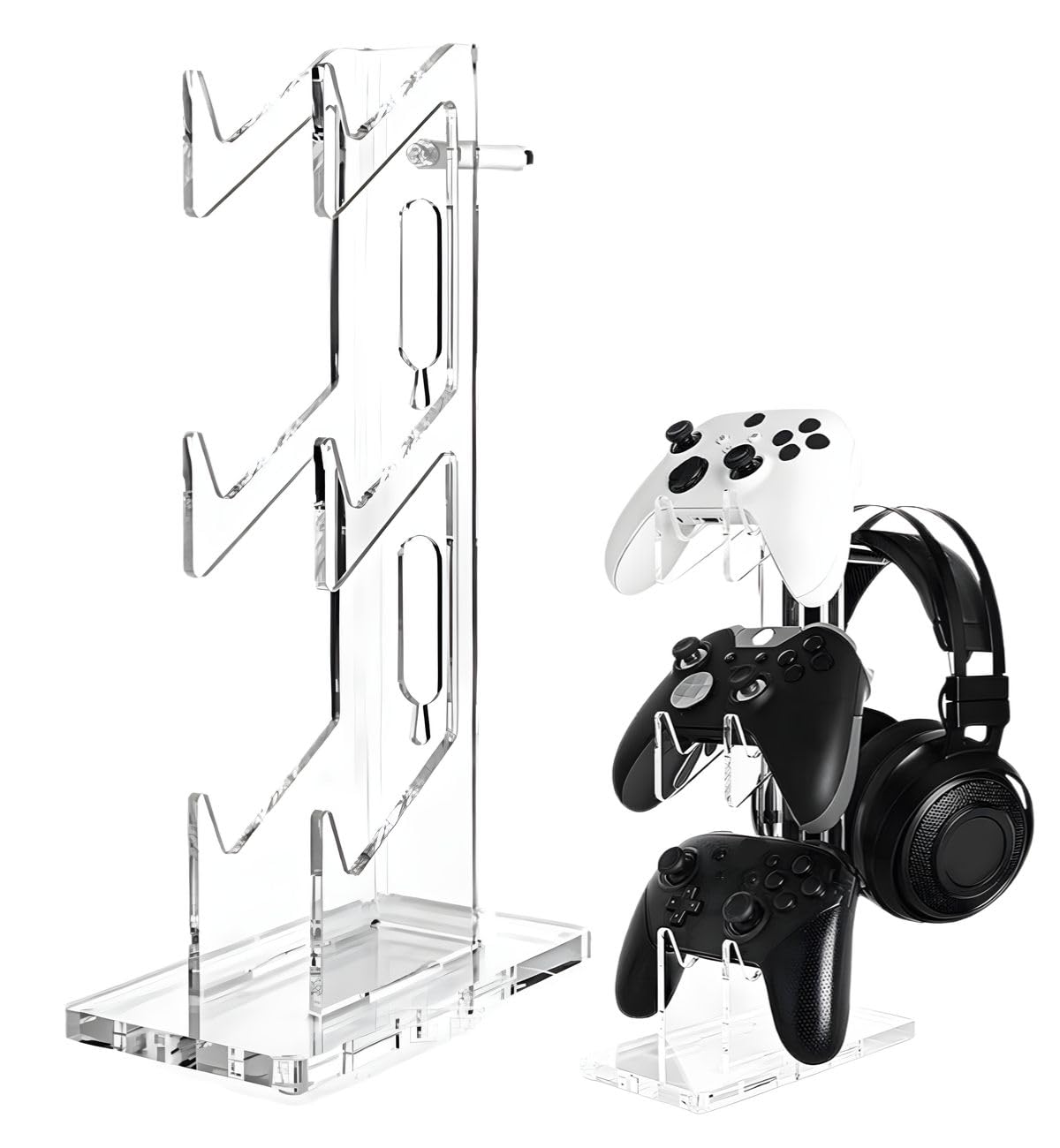 

Controller Headphone Compatible with Xbox Switch Storage Game Controller Headset Space Stable Game Accessories [kouizam] 3-Tier Stand, Holder, PS4,
