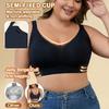 Sujetador Camiseta Moldeador Sin Costuras Inalámbrico Fino Talla Grande para Mujer Cobertura Lateral del Busto Espalda Descubierta Ropa Interior Cómoda