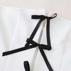 Lace Up Women Top Backless Sleeveless Bandage Female Vest Strappy Cut Out Holiday Summer Beachwear