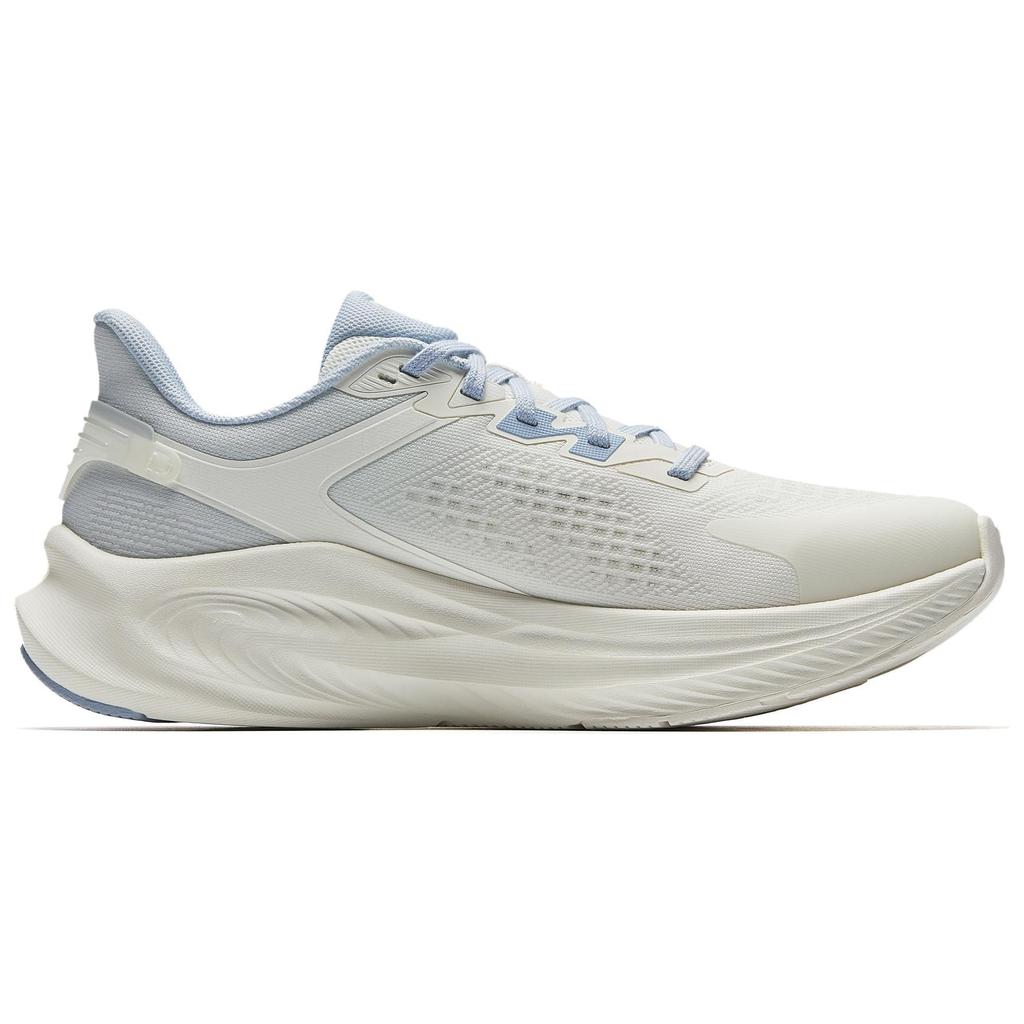 Anta Stinger 6 Cushioned Anti-Slip And Wear-Resistant Lightweight Low-Top Running Shoes Women's White Blue Sneakers 922515511-3