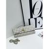 Women's bag New metal lock woven bag Crossbody bag Baguette bag Hand bag Versatile shoulder bag