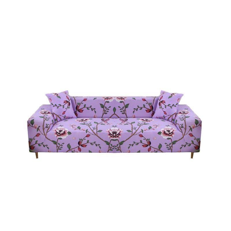 1234 Seat Printed Stretch Sofa Cover Corner Slipcover For Living Room