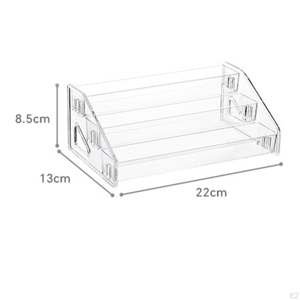 Acrylic Cosmetic Storage Rack for Makeup And