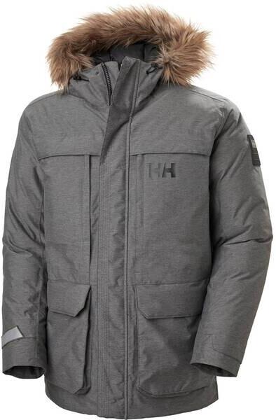 Winter Jacket Helly Hansen Nordsjo Parka Grey Melange
