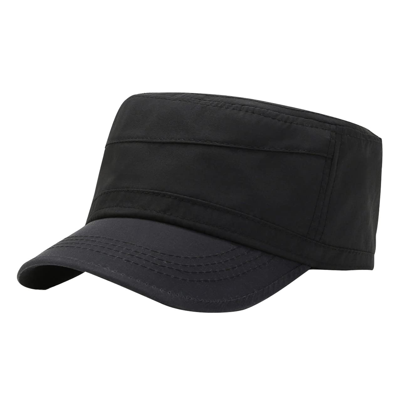 

Military work plain for men and CA559 [White Fang] hat, cap, design, stylish, women, (black) чорний