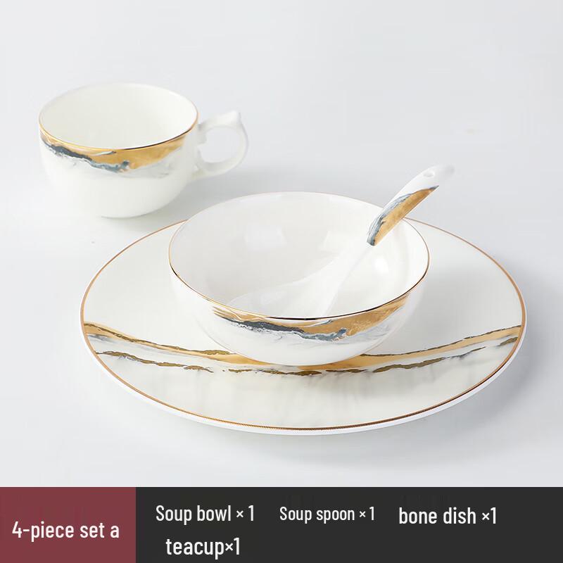 Luxury European Ceramic Tableware Set