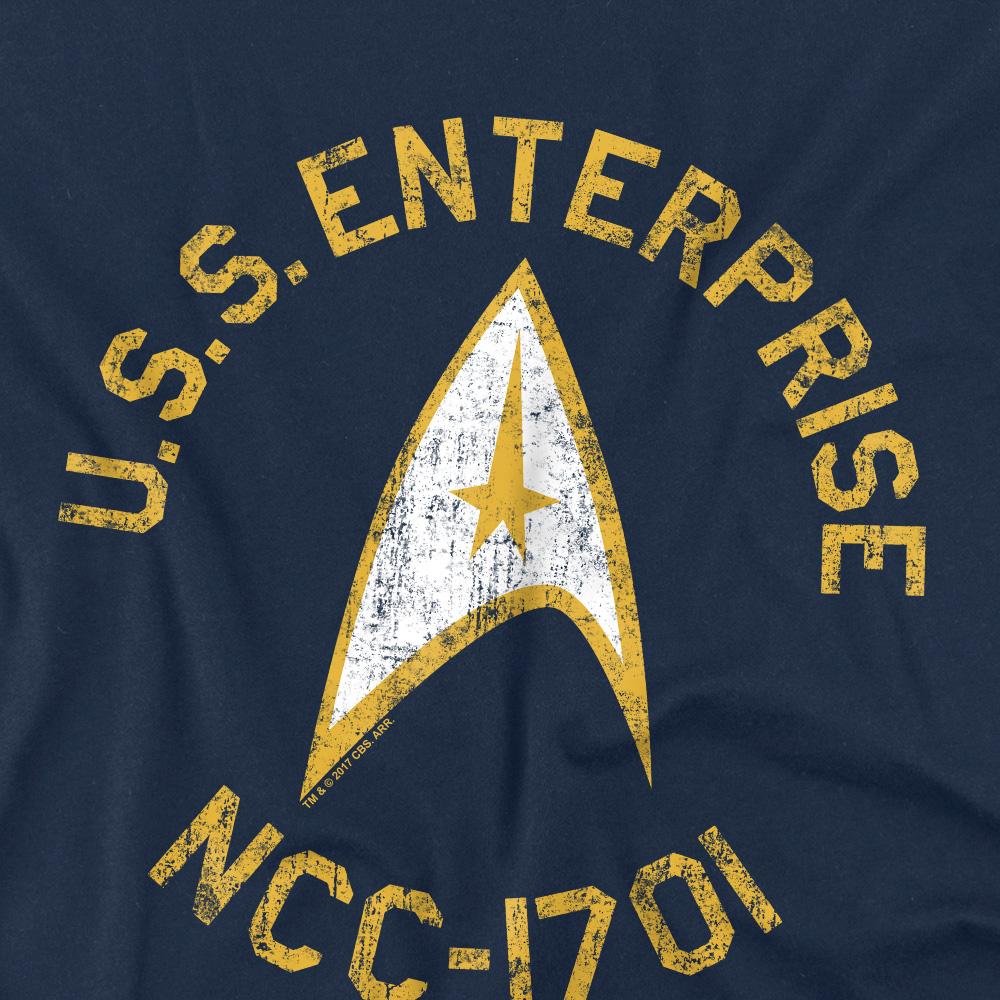 Star Trek Mens Collegiate T-Shirt