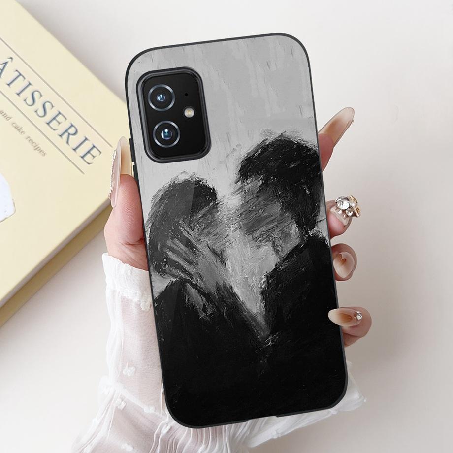 Per Custodia ASUS ZENFONE 8 ZS590KS Astronauta Drago Animali Cartoni Animati Stile Cool Silicone Morbido Copertura Nera per Telefono Per ASUS ZS590KS Borsa