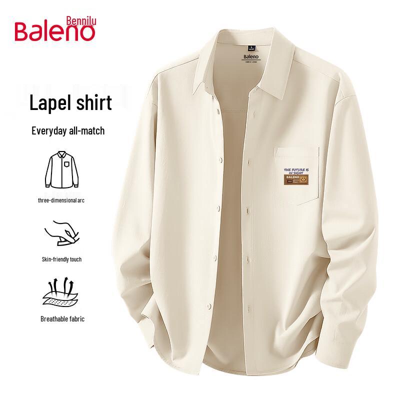 

Baleno American Retro Soft Breathable Unisex Shirt 3XL