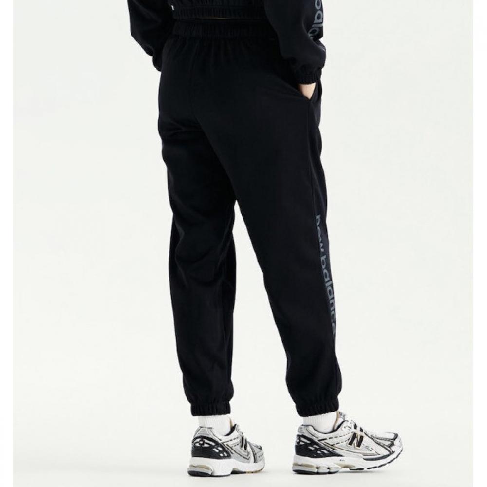 New Balance Pantaloni jogger din fleece pentru femei, model S, B1 nbmld4S102, talie mică