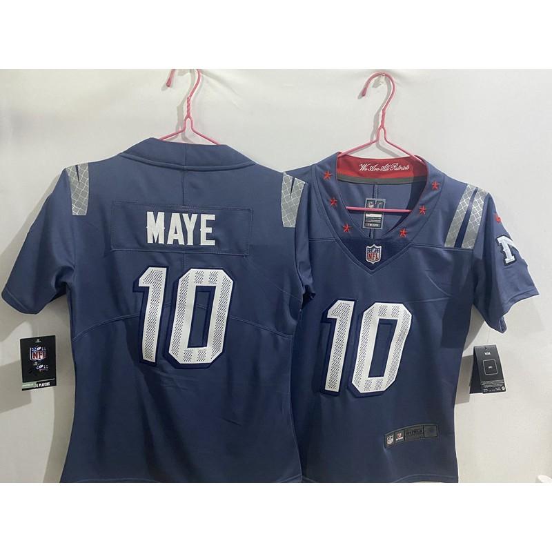 New England Patriots 10 Maye Embroidered Football Jersey Adult Youth Sizes