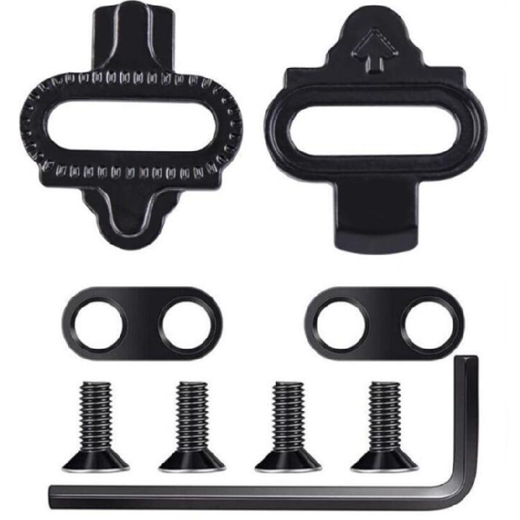 Mountain Bike Shoe Cleats Set Bicycles Lock Pedals Bike Clipless Pedals Durability Cycling Accessories
