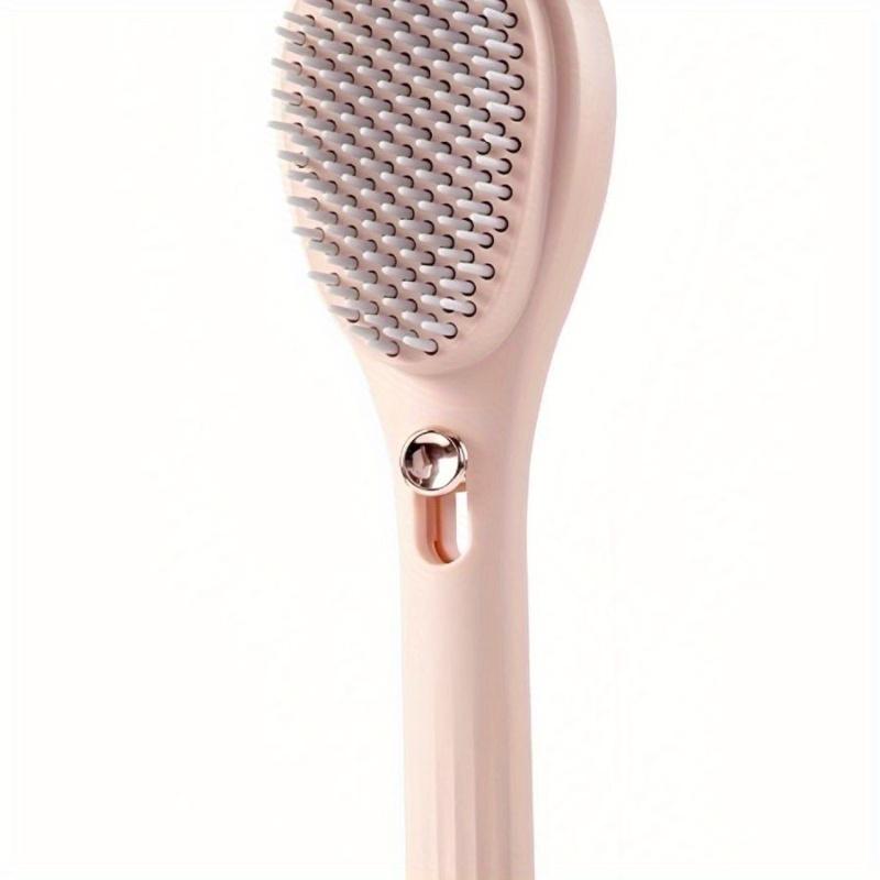 Portable Telescopic Comb White Pink Blue Scalp Massage Brush Self-Cleaning Hair Comb Women Salon Styling Tool Compact Magic Comb