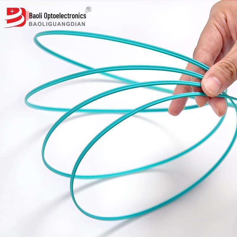 Low-Smoke Halogen-Free 10G Dual-Core LC-LC Fiber Optic Patch Cord-Pigtail