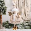 Soft Christmas Angel Girl Ornaments Handmade Christmas Tree Hanging Decoration  New Year Gift