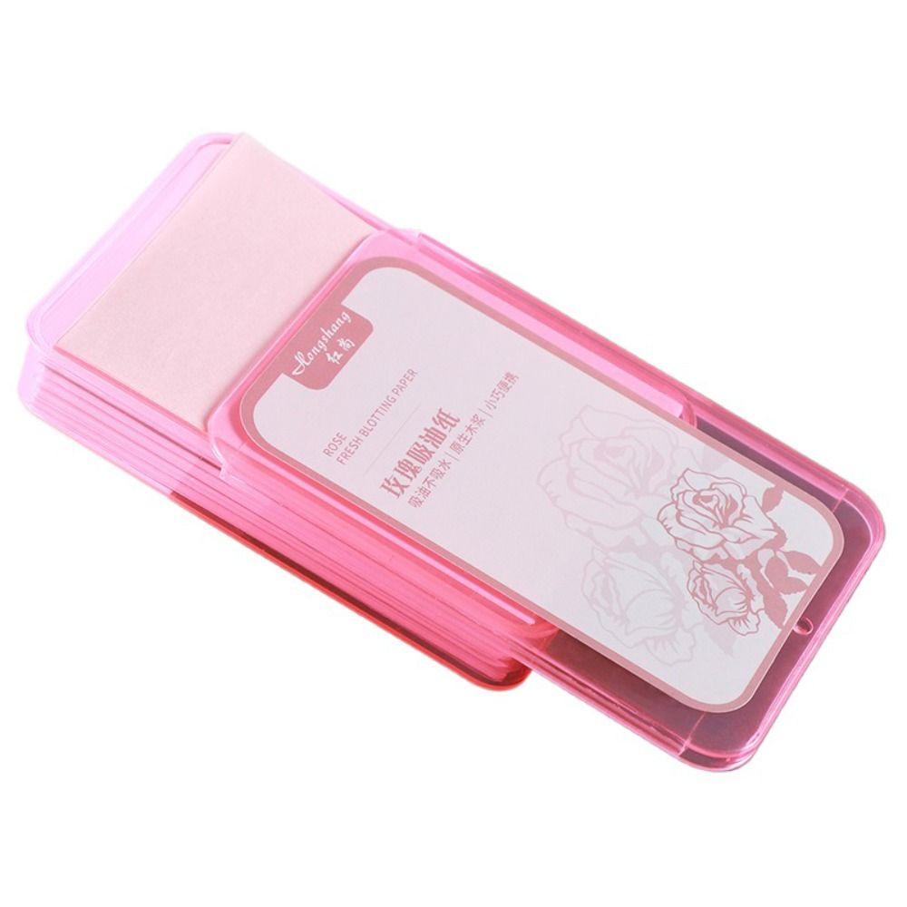300pcs/Box Durable Facial Absorbent Paper Portable Matting Cleaning Wipes Skin