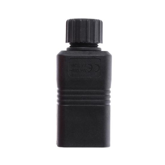 Rewirable IEC 320-C20 Male Connector 16A AC 3 Pin Power Adapter Plug Computer