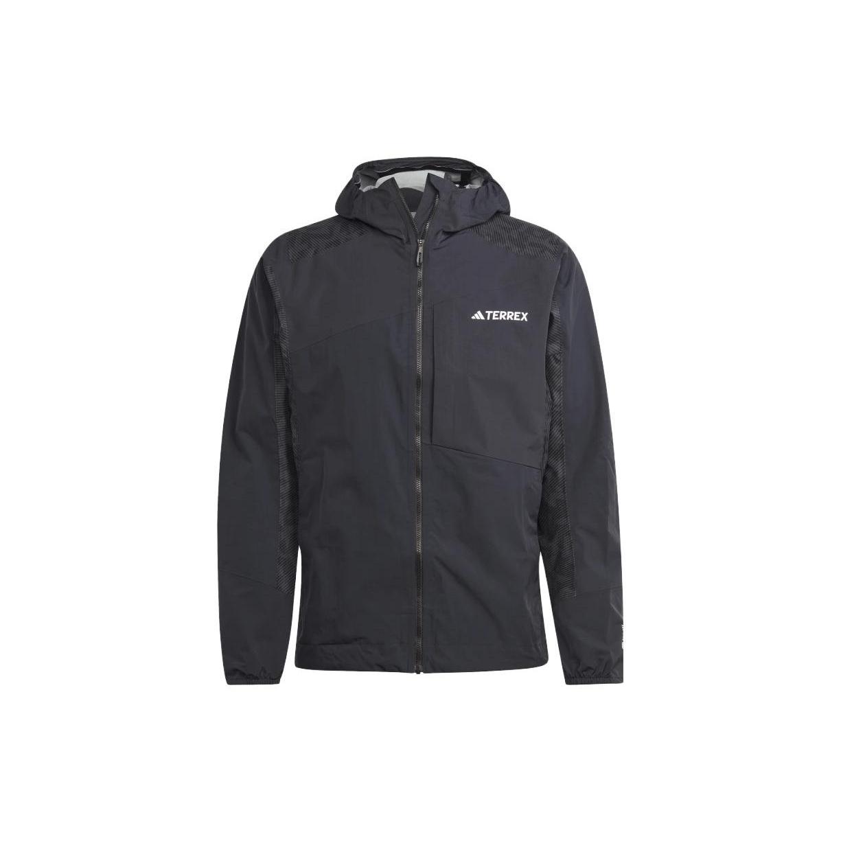 adidas Terrex Xperior Hybrid Rain Jacket Black Men s HN2912 L