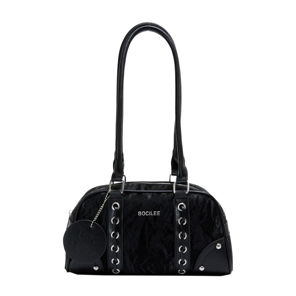 Bowling Bag for Women 2026 Casual Western Style Handbag, New Fashiable Retro Pillow Shoulder Bag