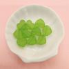 50Pcs DIY Accessories Handmade For Heart Shape Jewelry Making Transparent Frosted Acrylic Beads Earrings Hair Jewelry Bracelet Necklace Charms