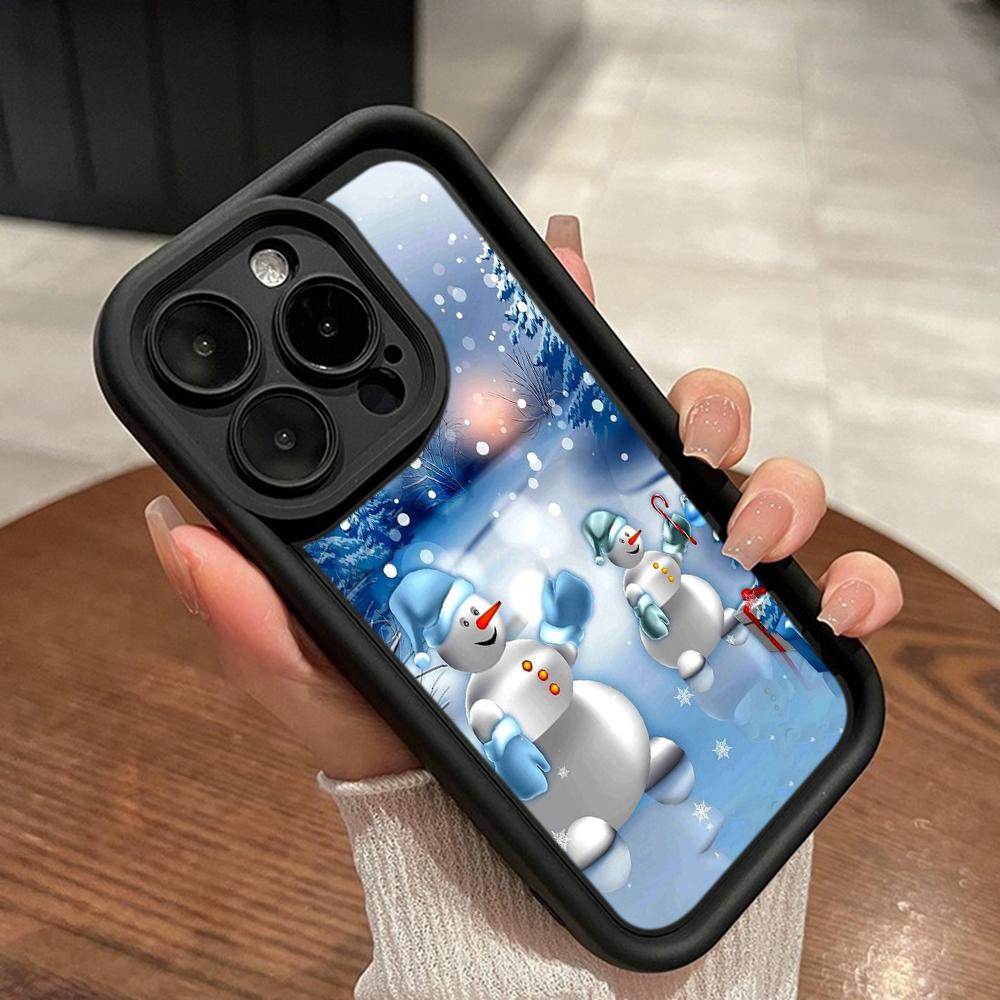 Sky Eye Ladder Soft Case für Samsung A06 A15 A25 A35 A55 A14 A24 A34 S23 S24 FE Alle Samsung Modelle Handyhüllen Cover NY43 Weihnachten Frohes Neues Jahr Kunst