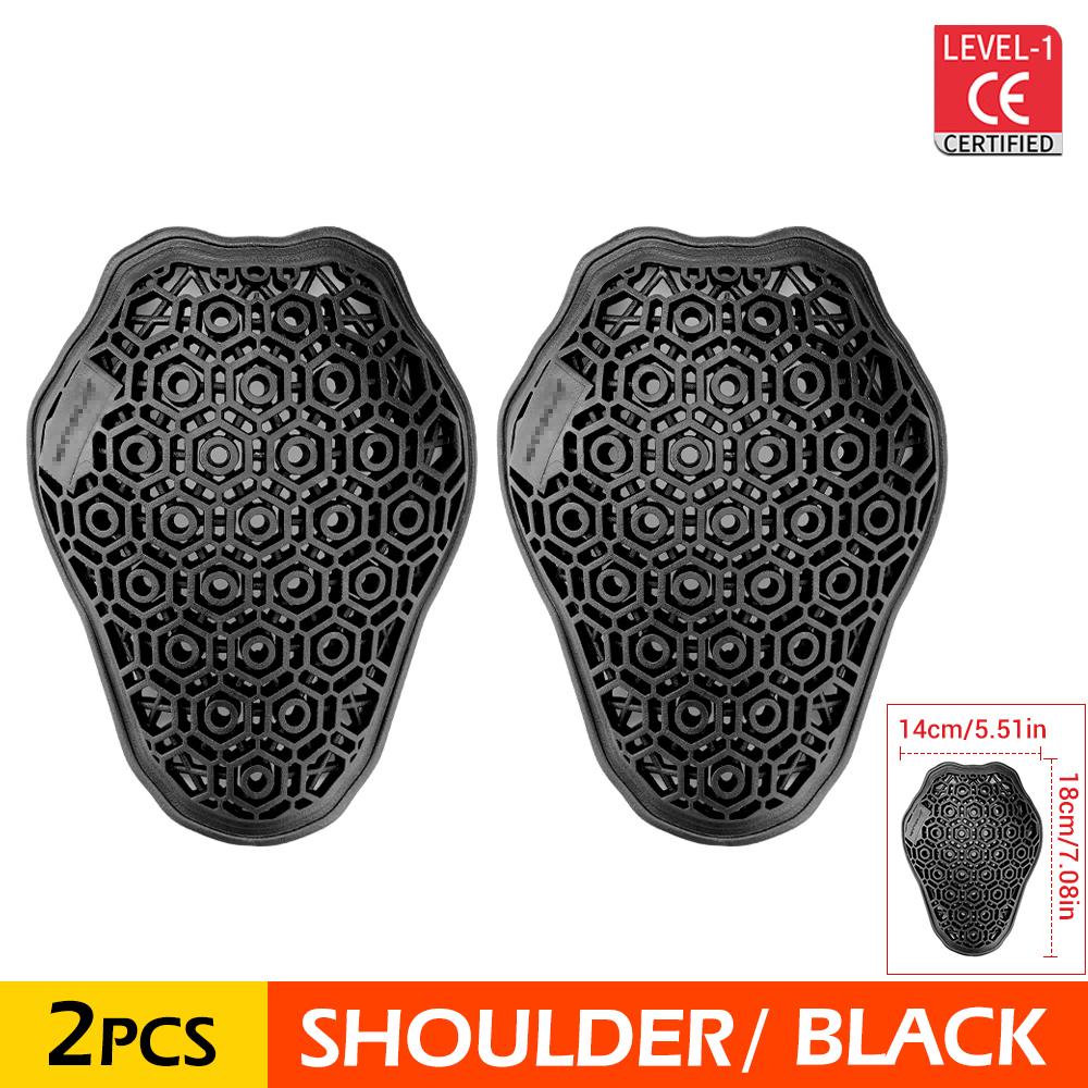 Motorcycle Protective Gear For Off-road Riding Chest Back Knee Elbow Protection Equipment Built-in Inserted Protective Gear