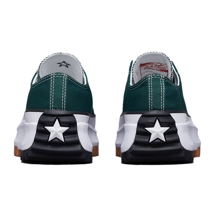 Converse Run Star Hike Comfortable Casual Low-Top Canvas Shoes Unisex Sneakers Dark-Green 172492C