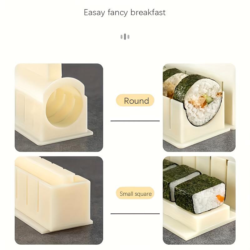 [3pcs DIY Sushi Maker Kit] 3pcs Sushi Mold Kits, DIY Sushi Maker, Seaweed Rice Wrapping Mold, Sushi Roll Maker Rice Mold, Rice Roll Materials