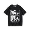 Suspense Anime Bungo Stray Dogs Creative Print Summer Men's 100% Cotton T-Shirt Outdoor Casual Street Trend Men's Clothing