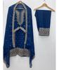 Traje Salwar de Georgette Sintético de Diseñador Indio para Fiesta Conjunto Salwar Kameez Bollywood para Mujer