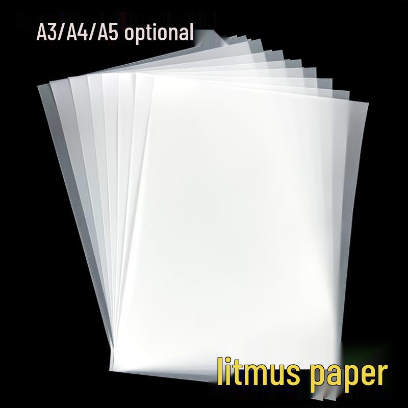 A4 Sulfuric Paper A3 Tracing Paper A5 Copying Drawing Transfer Paper Transparent Plate Making 73g A5 - 50 sheets
