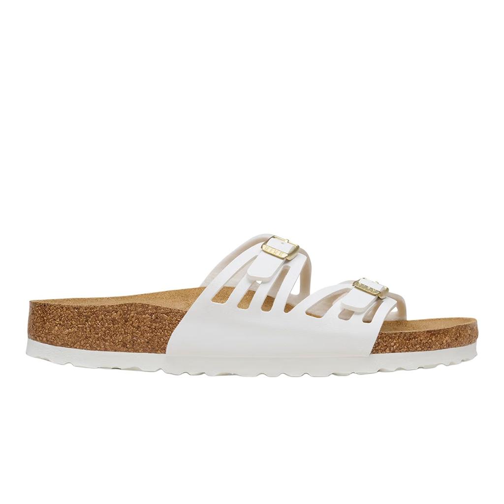 Birkenstock Slide Slippers Women's White Narrow 1031556 