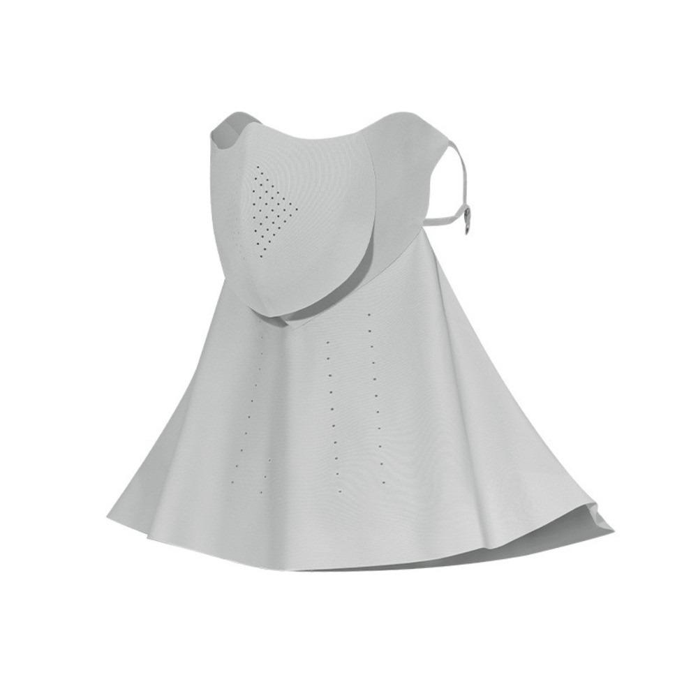 Elegant Sun-protection Mask Nylon Ice Silk Drinking Mask  Outdoor Activities