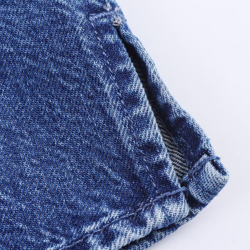 Versatile Autumn Lace Trim Denim Lapel Shirt for Women