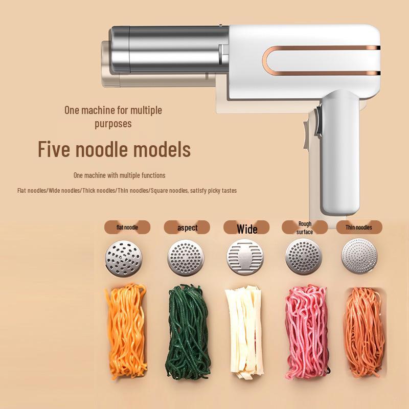 Portable Wireless Electric Noodle Maker: Compact, Fully Automatic Outdoor Pressing Machine