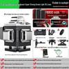 12-Line Green Laser Level with Automatic Leveling for Walls and Floors