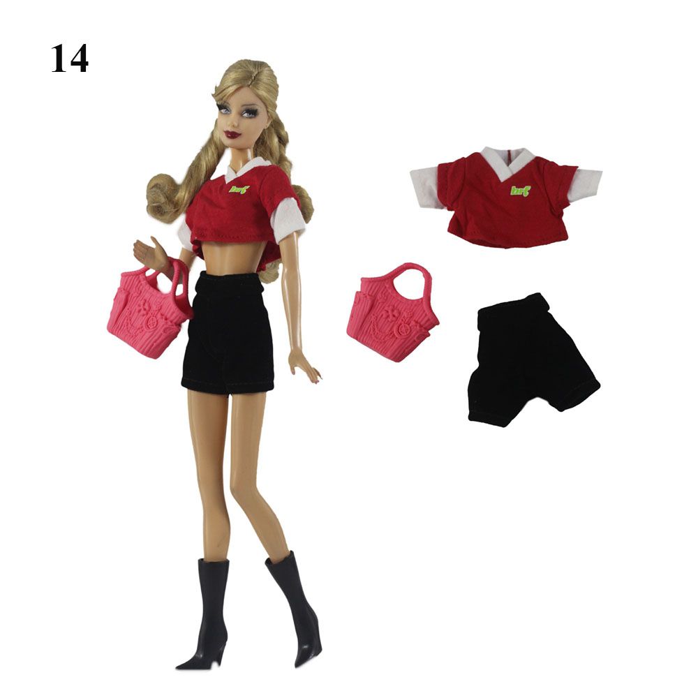 Fashion 11.5" 1/6 BJD Dolls Dolls Trousers Doll Coats Jeans Leather Pants Shorts Clothes Accessories