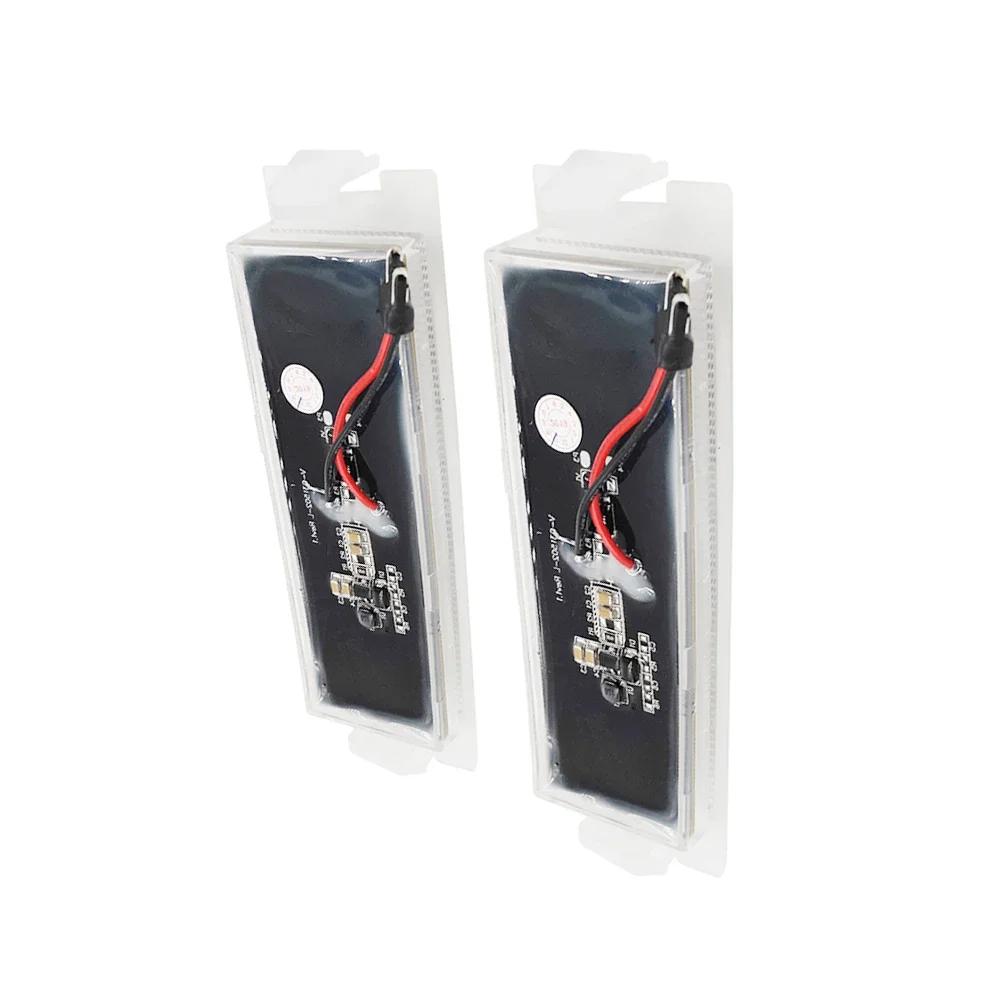 2st Vit LED-nummerskyltljus Nummerskyltslampa För Kia Forte Koup 2-Dörrar 2009 2010 2012 2013 2014 2015 2016 2017