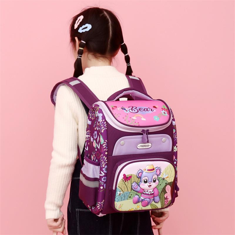 Modern High Quality Cartoon School Backpack For Kids With Lightweight Comfortable Design
