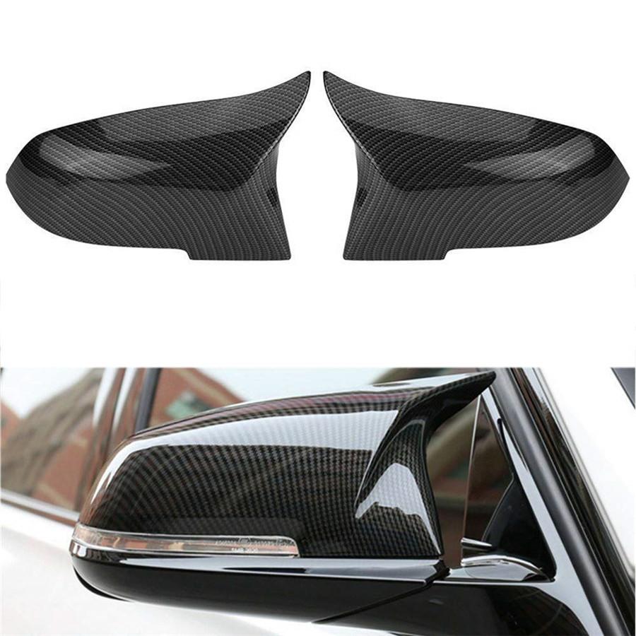 Spiegelkappe in Carbonfaser-Optik für BMW 2/3/5 Türer X1 F20 F21 F22 F30 F31 F32 F33