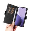 For Oppo Reno14 5G (China)/Oppo Reno14 F 5G/Oppo Reno14 5G (Global) Leather Case YIKATU YK-005 Skin-touch Feeling Wallet Phone Cover
