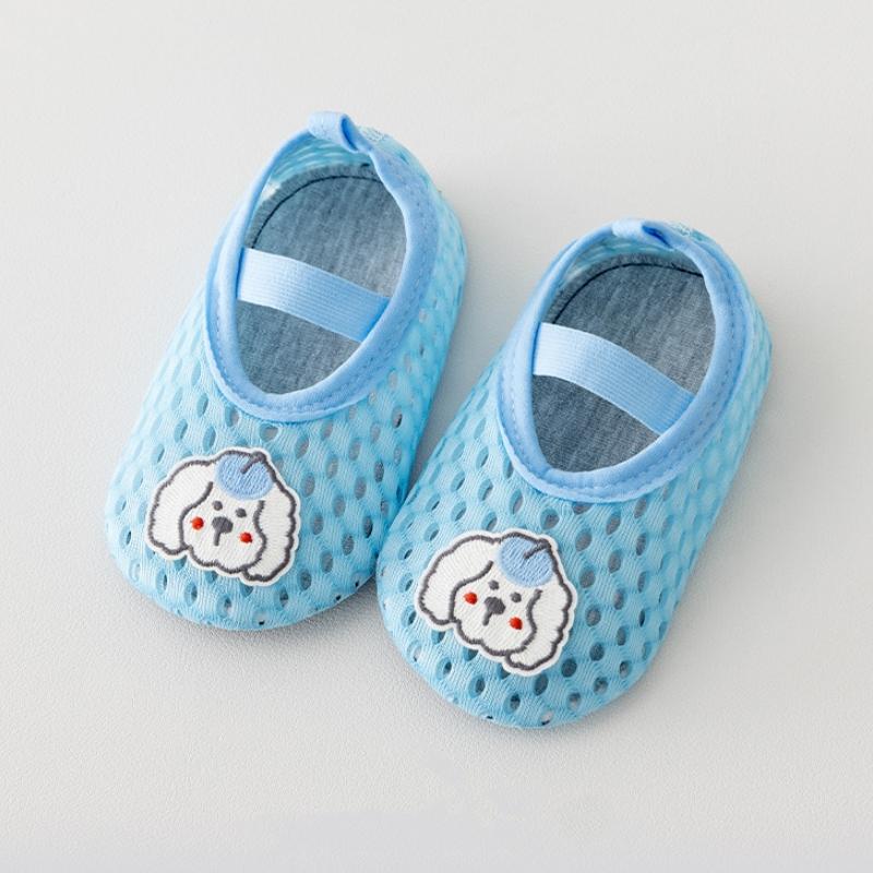 Baby Shoes For Boys Girls Cartoon Socks Toddler Hollow Out First Walkers Anti Slip Soft Sole Non Slip Children's Shoes Indoor Floor Sock