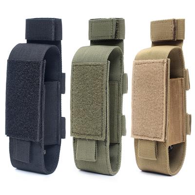 Einzelne Pistolenmagazintasche Nylon Magazinhalter Wasserdicht Multifunktional Jagdzubehör Rucksackbefestigung für Wandern Camping