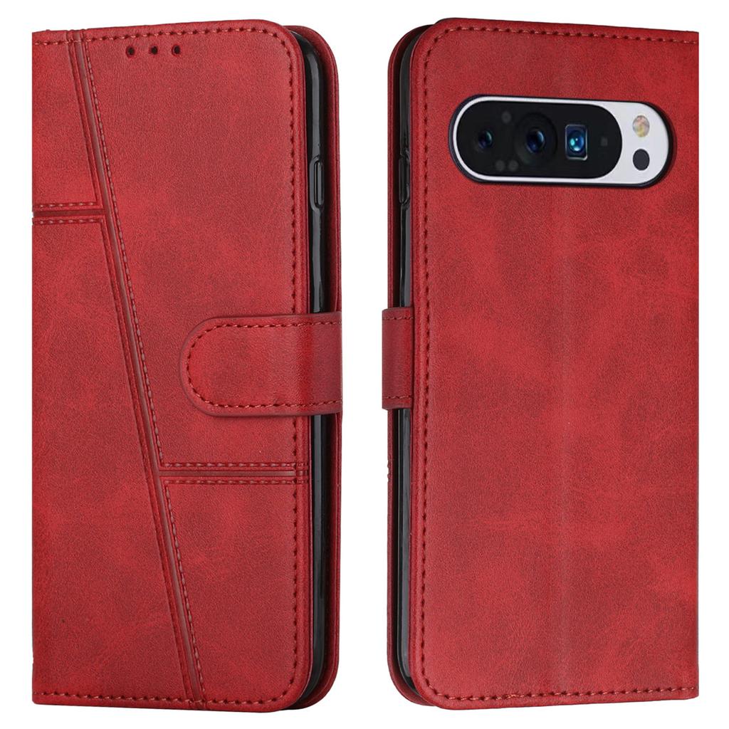 For Google Pixel 10 Pro XL/9 Pro XL Case Full Protection Card Slots Stand Leather Phone Cover