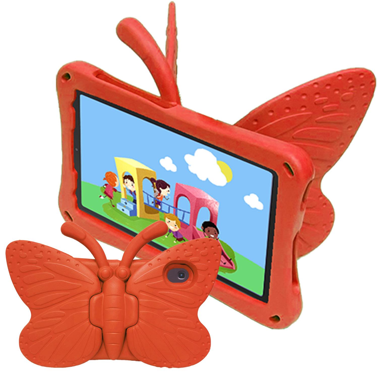 

EVA Kids Cute Case Universal for Huawei MatePad T8 8.0 2020 MediaPad M6 8.4 M5 Lite 8.0 Folding Wings Stand Cover 3D Butterfly MatePad T8 8.0 2020 красный