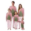 Christmas Prints Family Matching Long Sleeve Tops+Pants Set Family Matching Sets