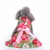 Spring Summer Pet Clothes Wedding Party Princess Dress Up Pretty Dress Out Breathable Dog Clothes