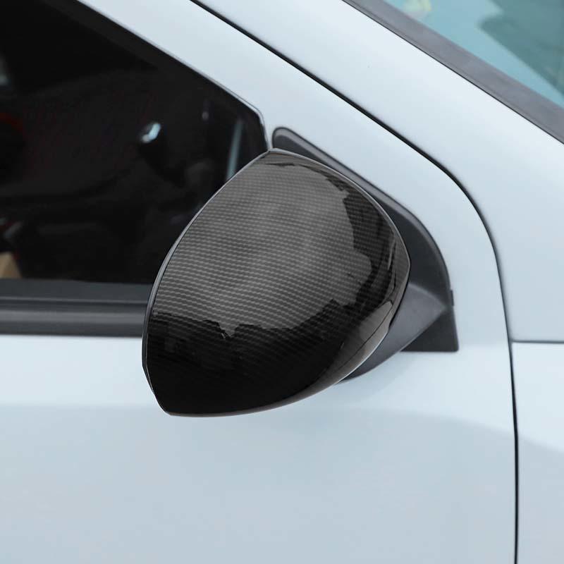 Car Rearview Mirror Decorative Frame Cover For Jeep Compass  2008-2016 Car Exterior Accessories, ABS Plastic