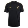Originals SS25 Mexico Gold Equipment Series Soccer Pullover Casual Short Sleeve T-Shirt Men Tops Black JE5336