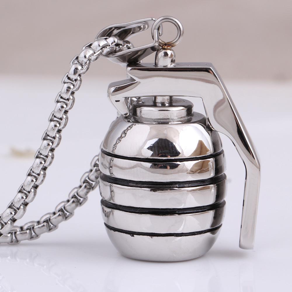 Veterans Memorial Grenade Special Forces Grenade Creative Domineering Necklace